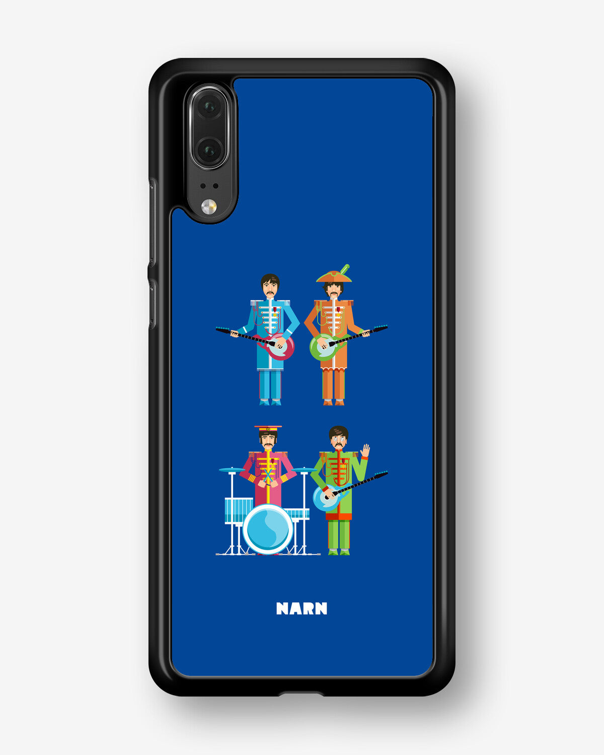 Huawei P20 Hard Case – Beatles Blue - View 1