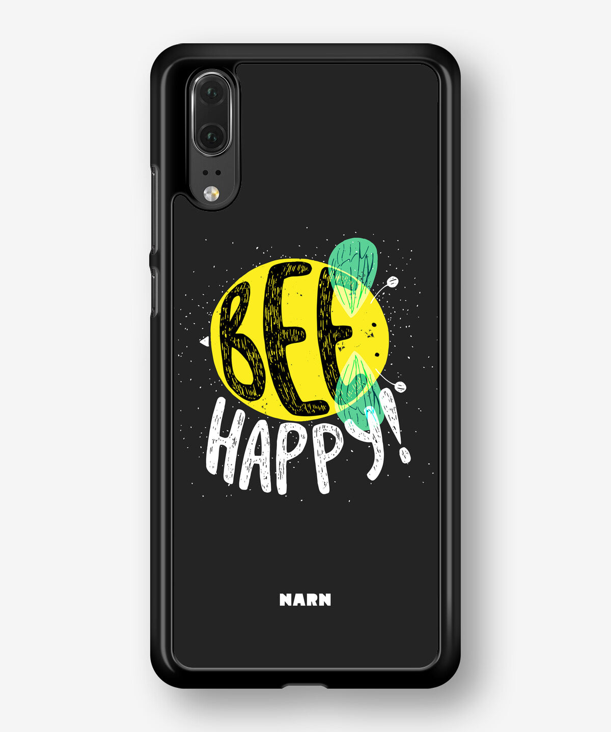Huawei P20 Hard Case – BEE Happy - View 1