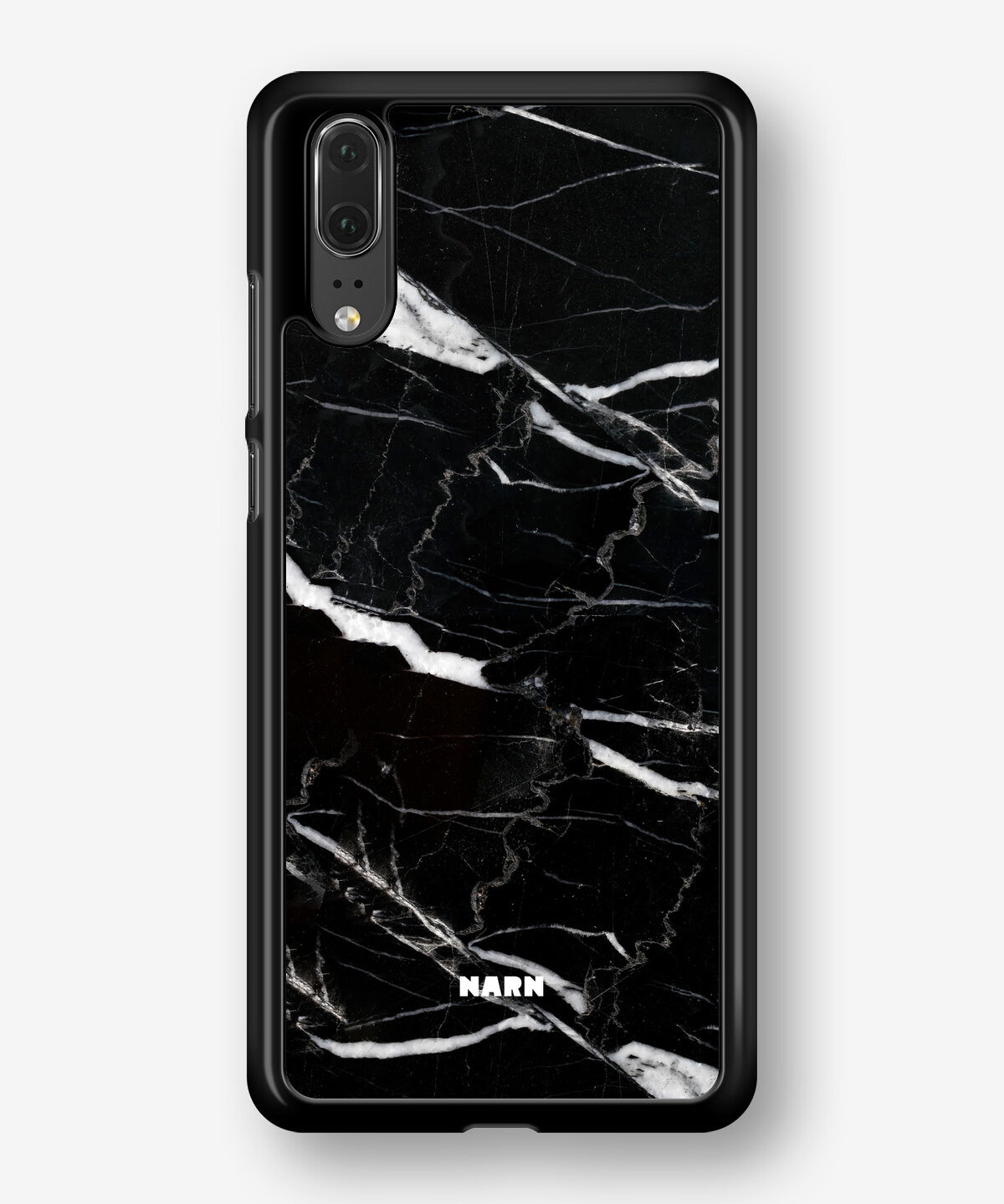 Huawei P20 Hard Case – Black Marble - View 1