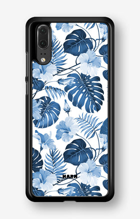 Huawei P20 Hard Case – Blue Tropics - View 1