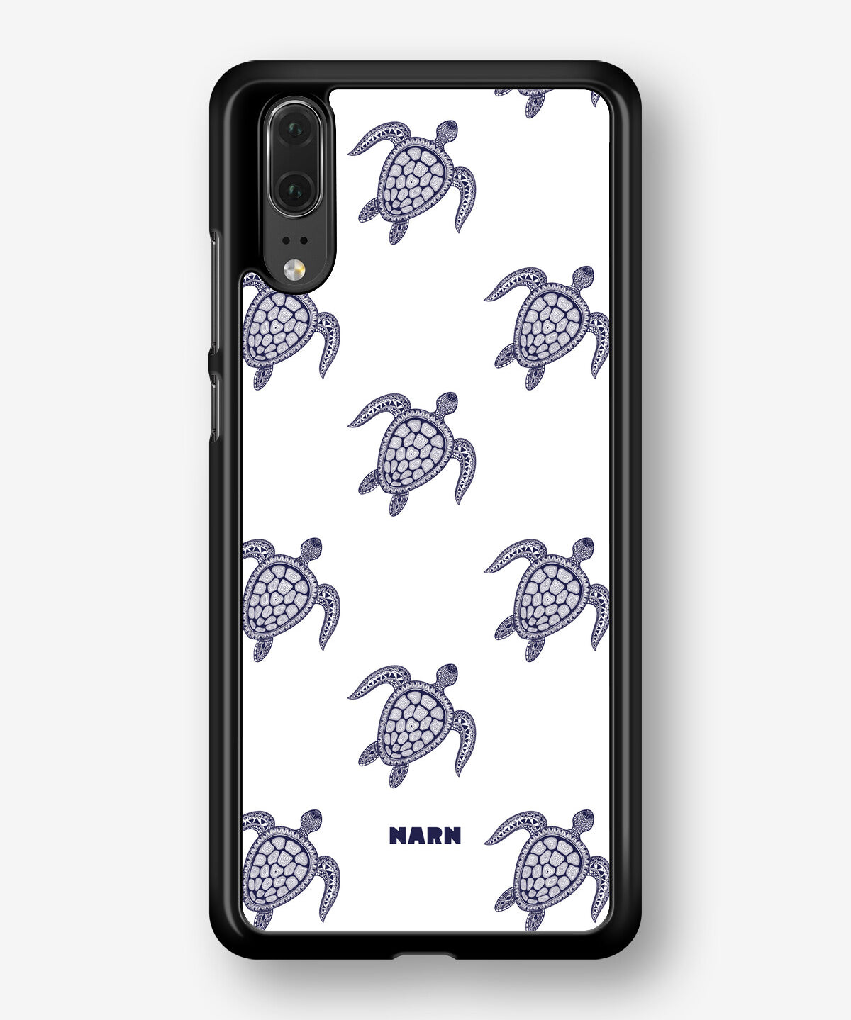 Huawei P20 Hard Case – Blue Turtles - View 1