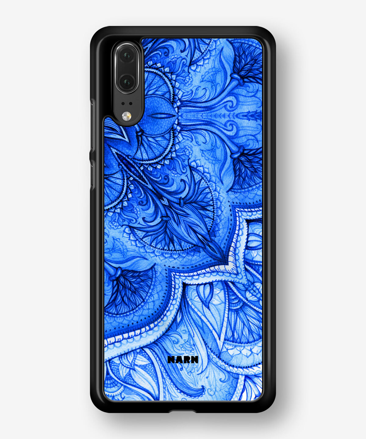 Huawei P20 Hard Case – Blue Vintage - View 1
