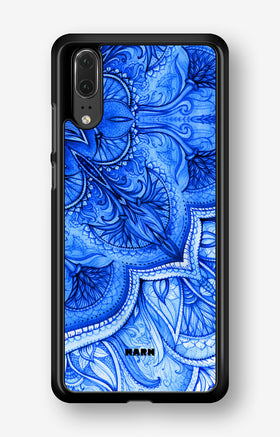 Huawei P20 Hard Case – Blue Vintage - View 1