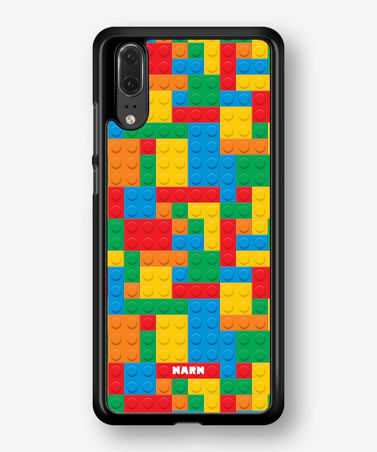 Huawei P20 Hard Case – Building Bricks - View 1