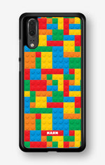 Huawei P20 Hard Case – Building Bricks - View 1