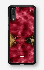 Huawei P20 Hard Case – Burgendy Shimmer - View 1