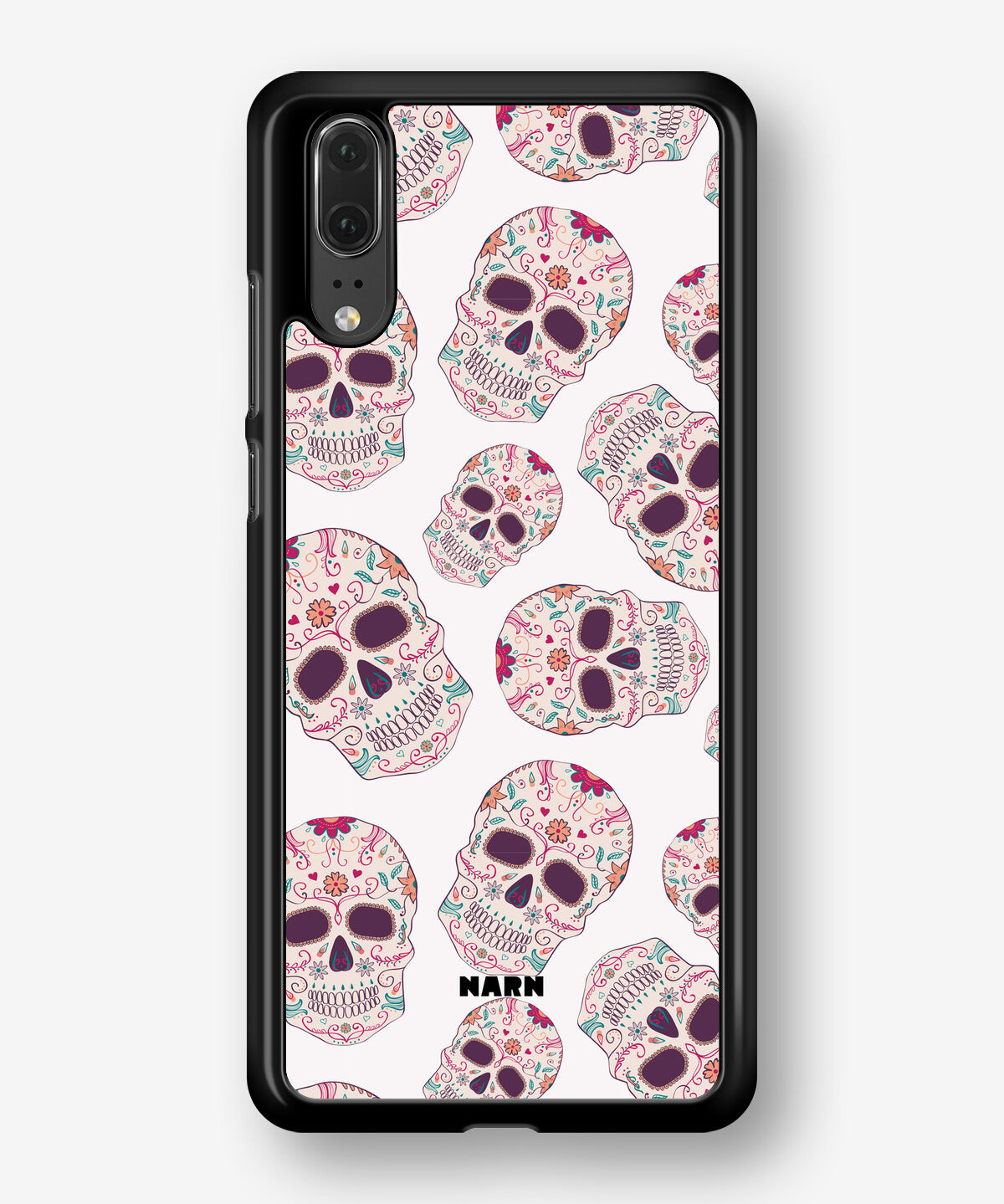 Huawei P20 Hard Case – Calavera Skulls - View 1
