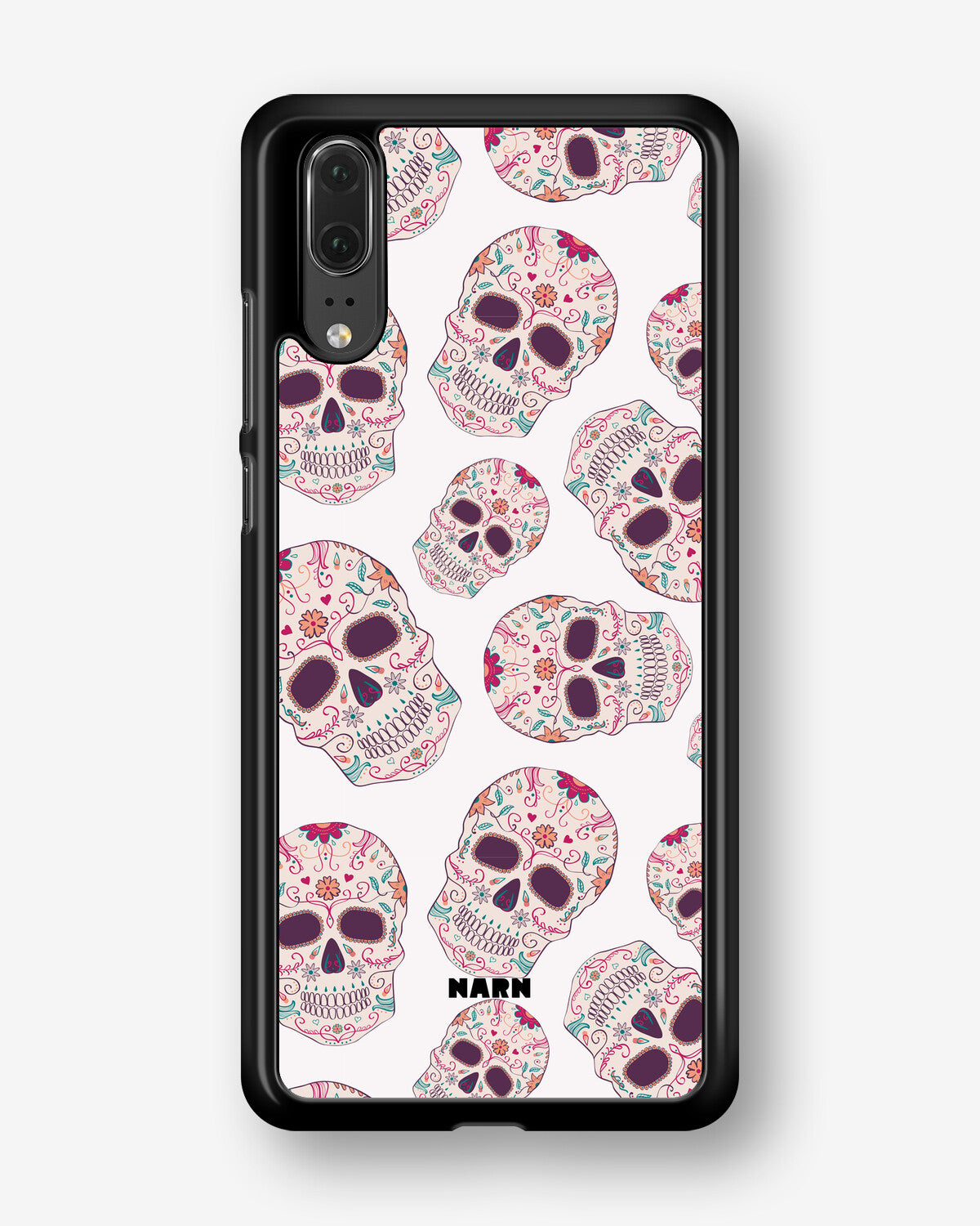Huawei P20 Hard Case – Calavera Skulls - View 1