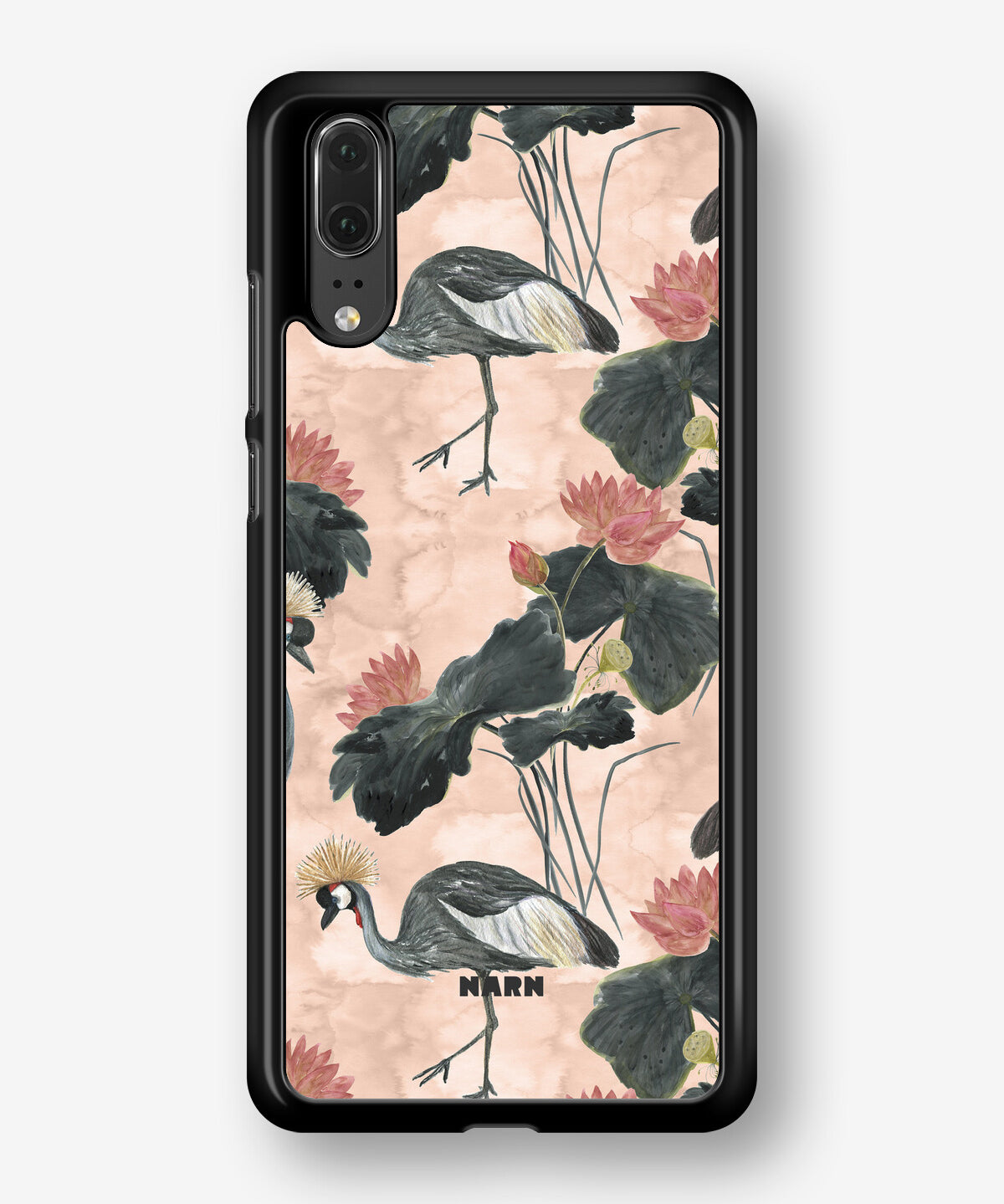 Huawei P20 Hard Case – Crowned Bird - View 1