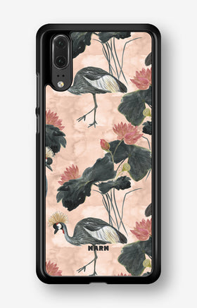 Huawei P20 Hard Case – Crowned Bird - View 1