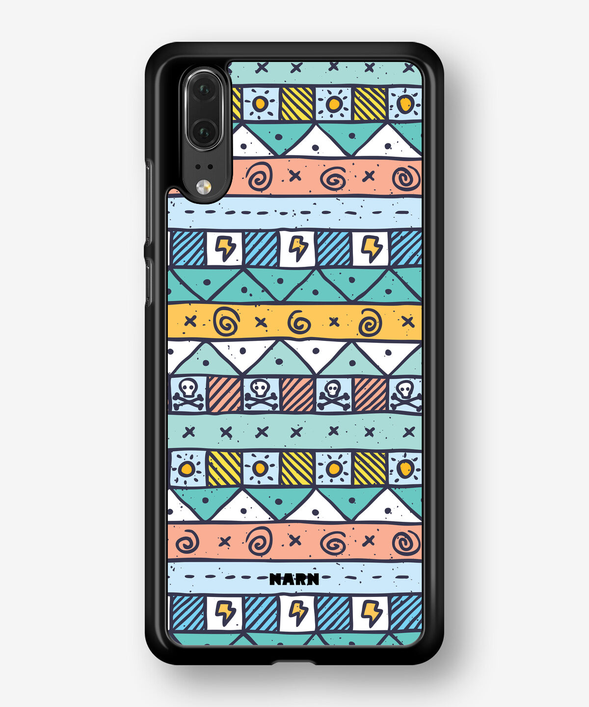 Huawei P20 Hard Case – Cute Pattern - View 1