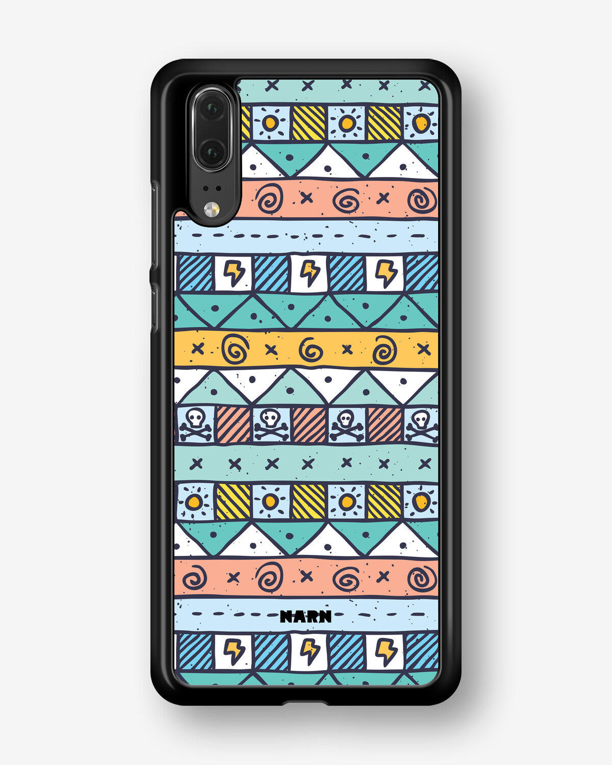 Huawei P20 Hard Case – Cute Pattern - View 1