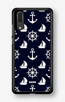 Huawei P20 Hard Case – Deep Blue Voyage - View 1