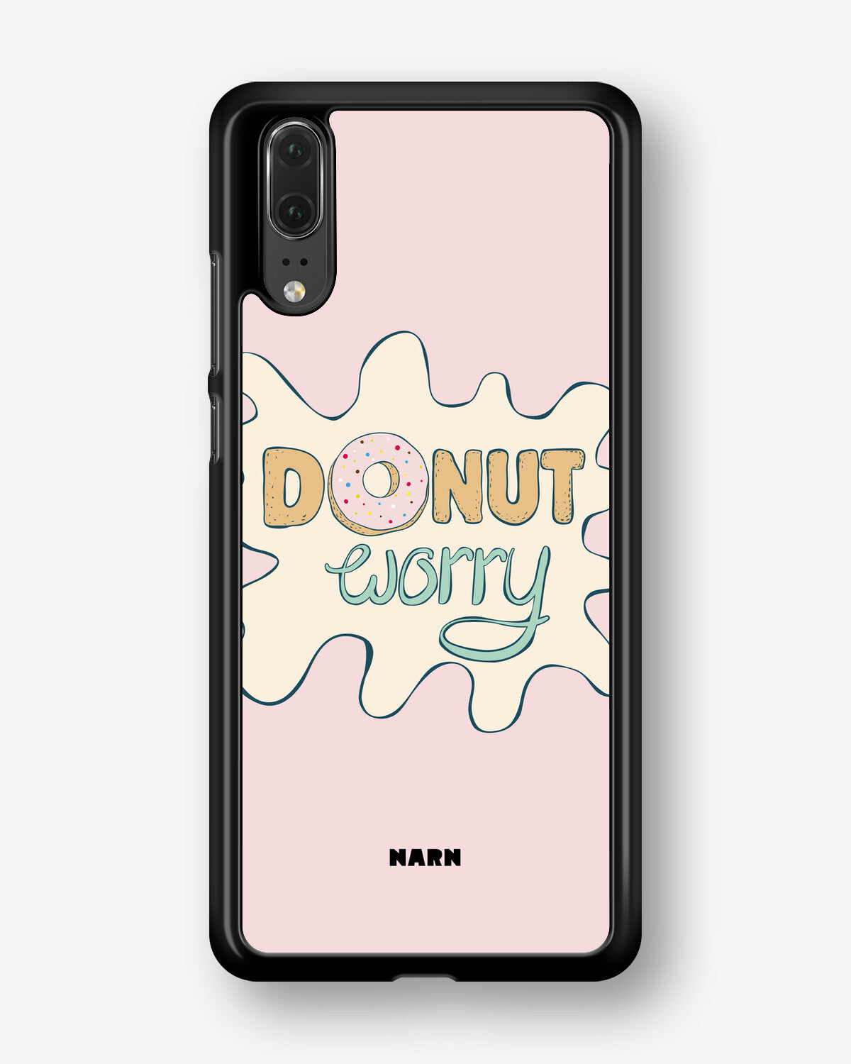 Huawei P20 Hard Case – Donut Worry - View 1