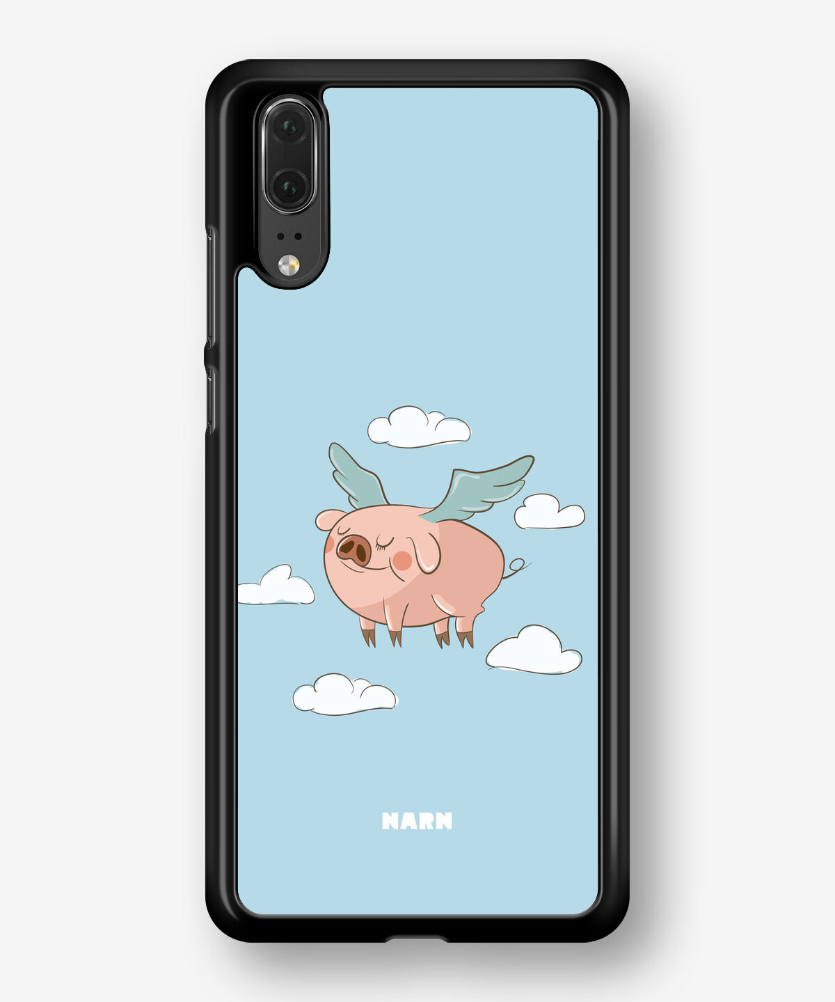 Huawei P20 Hard Case – Dreamy Pig - View 1
