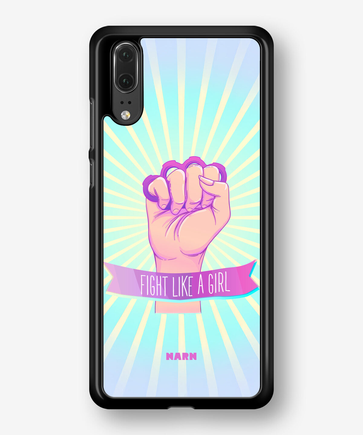Huawei P20 Hard Case – Fight Like A Girl - View 1