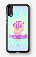 Huawei P20 Hard Case – Fight Like A Girl - View 1