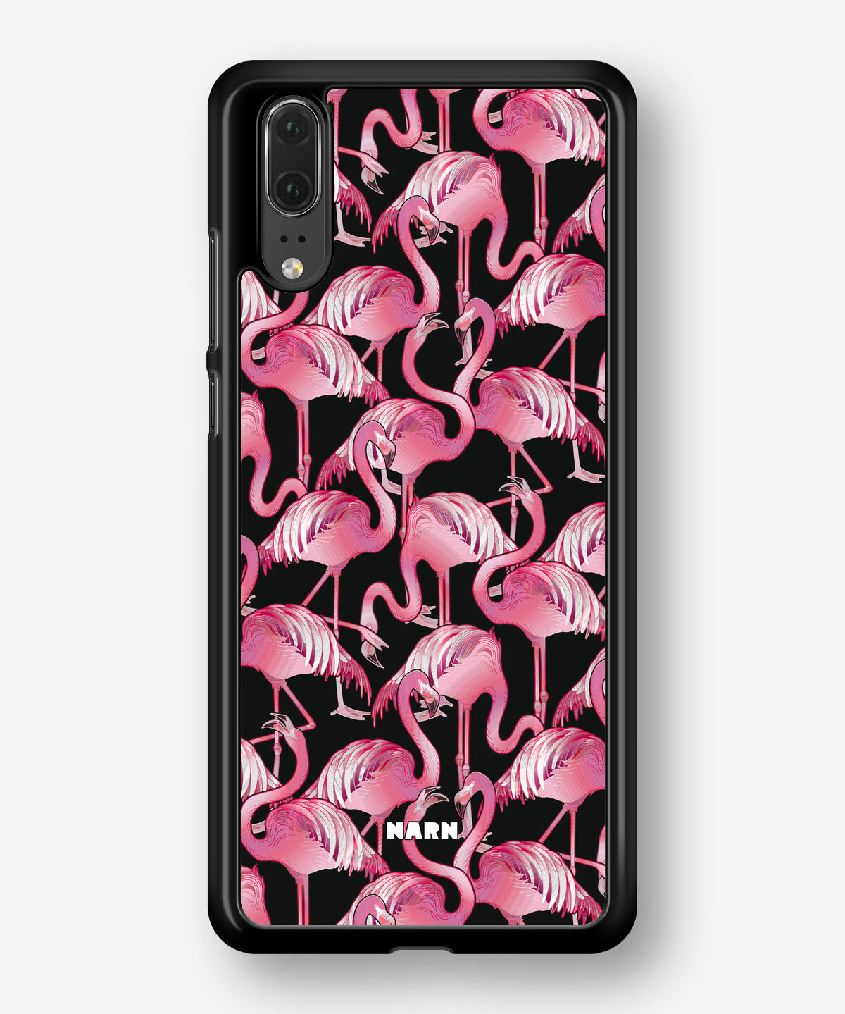 Huawei P20 Hard Case – Flamingos - View 1