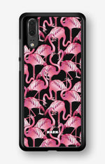 Huawei P20 Hard Case – Flamingos - View 1