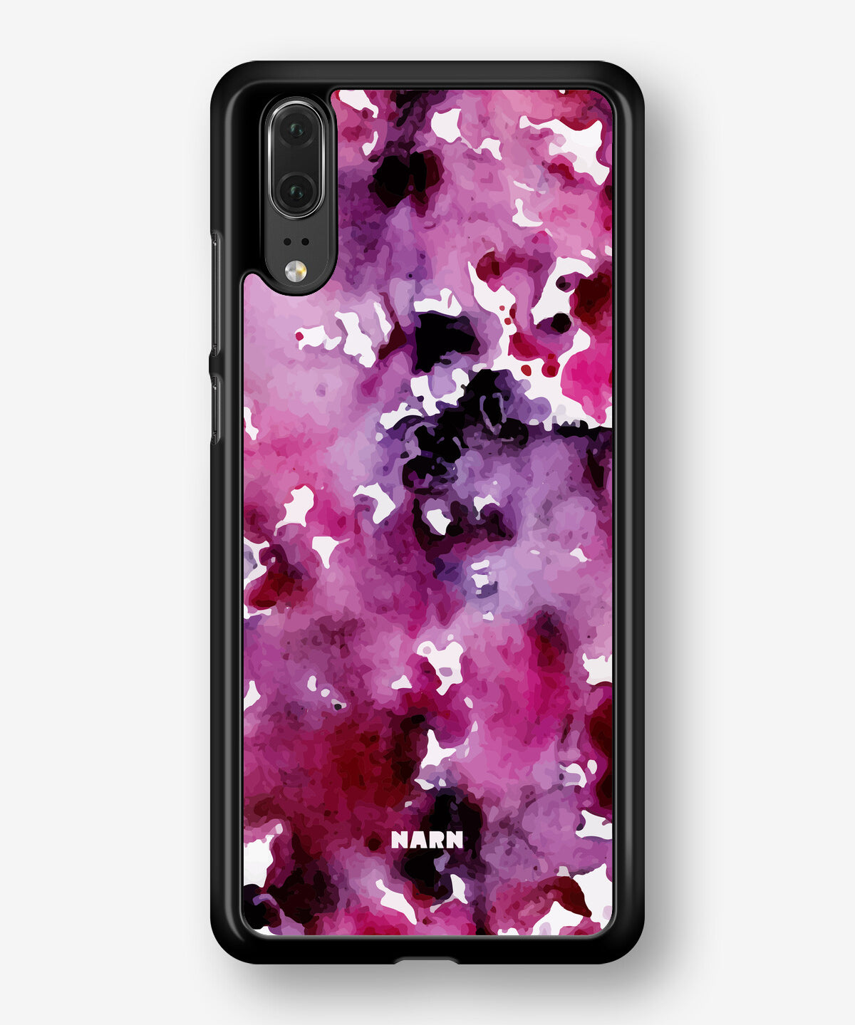 Huawei P20 Hard Case – Floral Splash - View 1