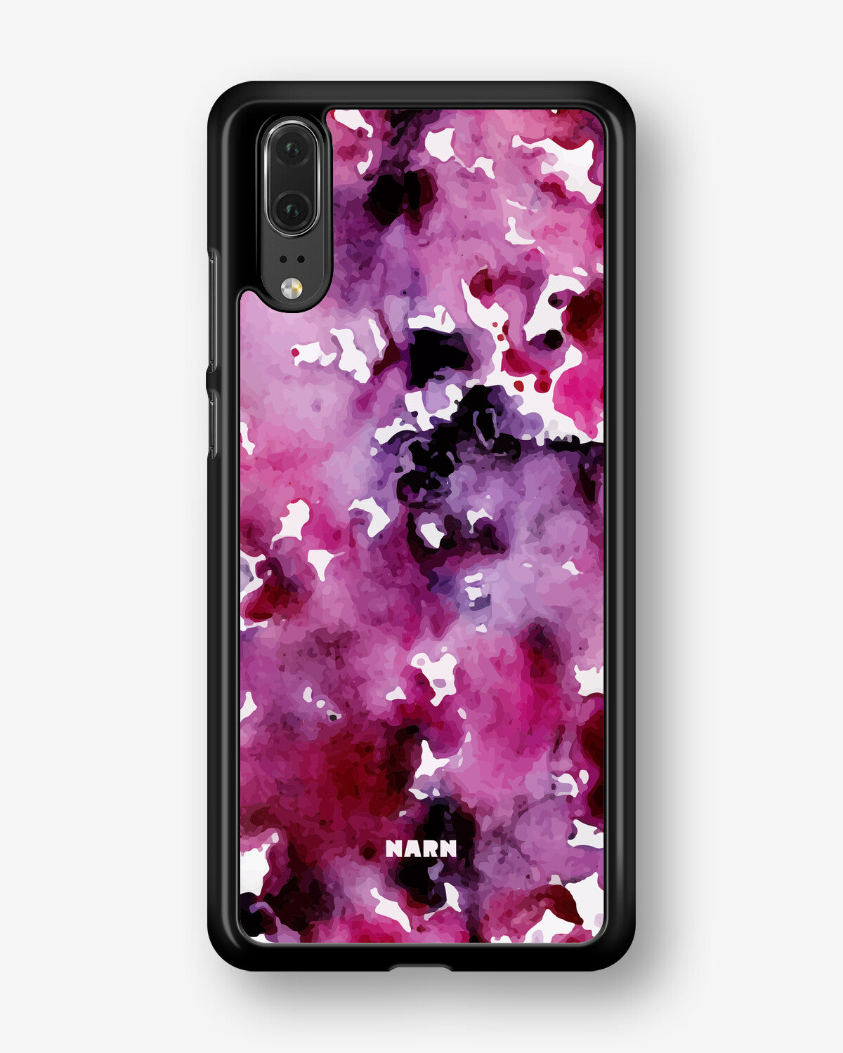 Huawei P20 Hard Case – Floral Splash - View 1