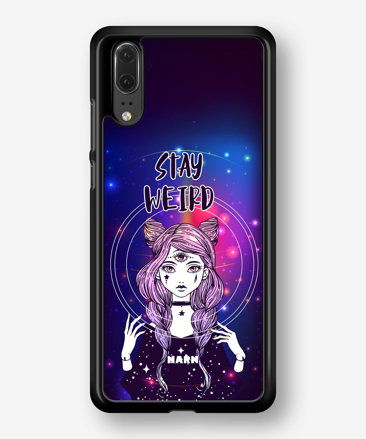 Huawei P20 Hard Case – Galactic Weird - View 1