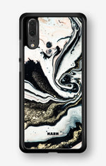Huawei P20 Hard Case – Golden Swirl - View 1