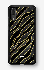 Huawei P20 Hard Case – Golden Zebra - View 1