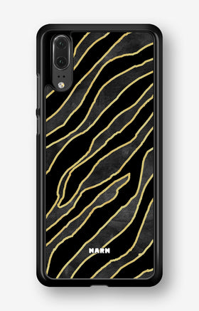 Huawei P20 Hard Case – Golden Zebra - View 1
