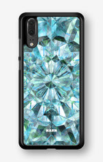 Huawei P20 Hard Case – Green Crystals - View 1