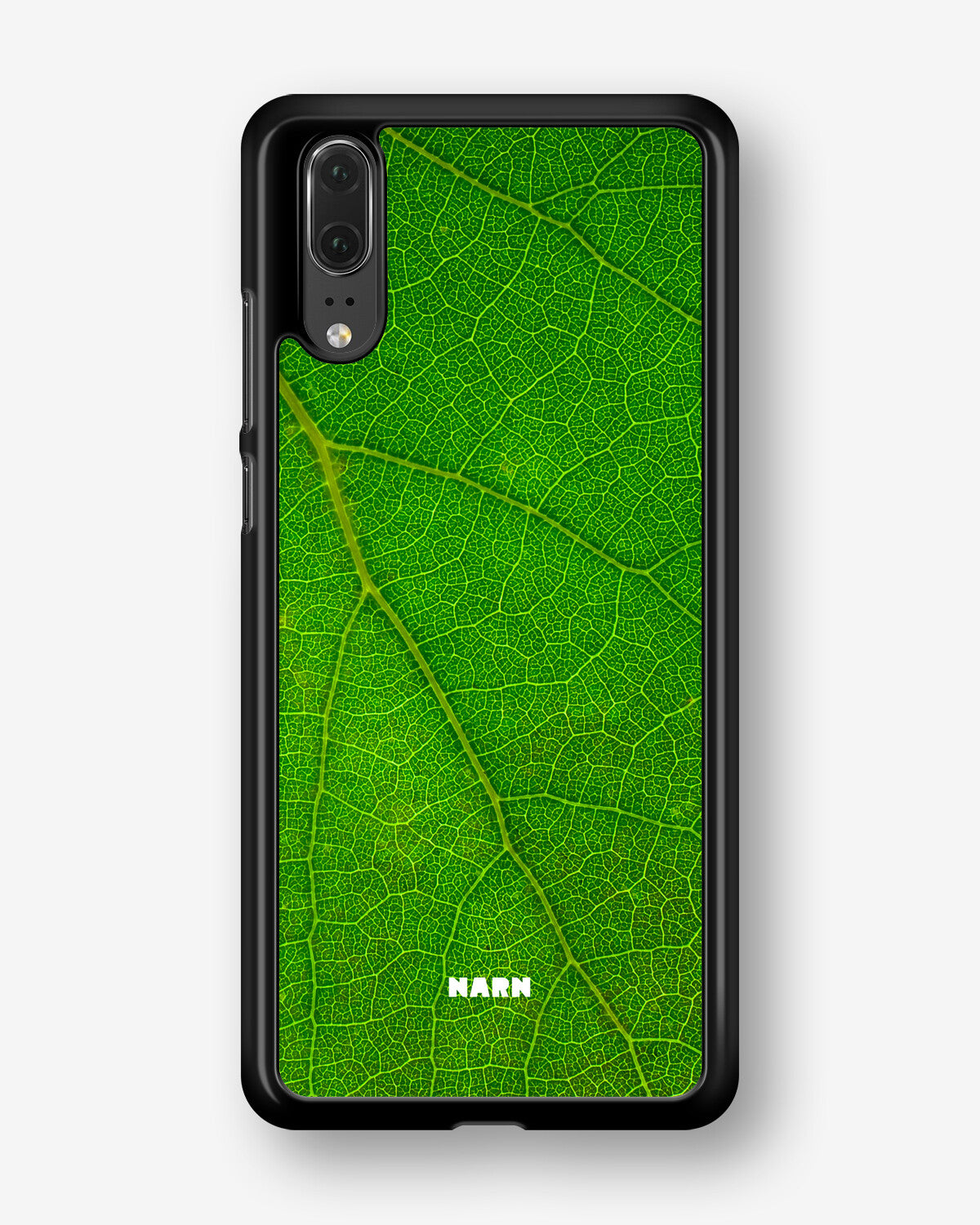 Huawei P20 Hard Case – Green Leafy - View 1