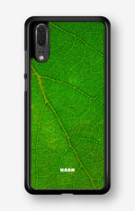 Huawei P20 Hard Case – Green Leafy - View 1