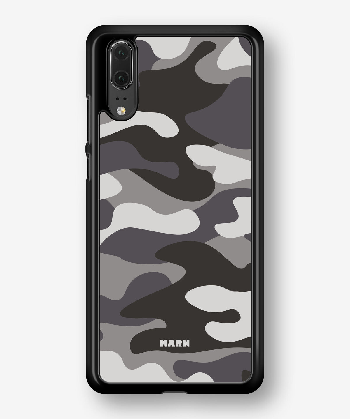 Huawei P20 Hard Case – Grey Camo - View 1