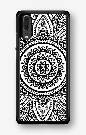 Huawei P20 Hard Case – Henna Mandala - View 1