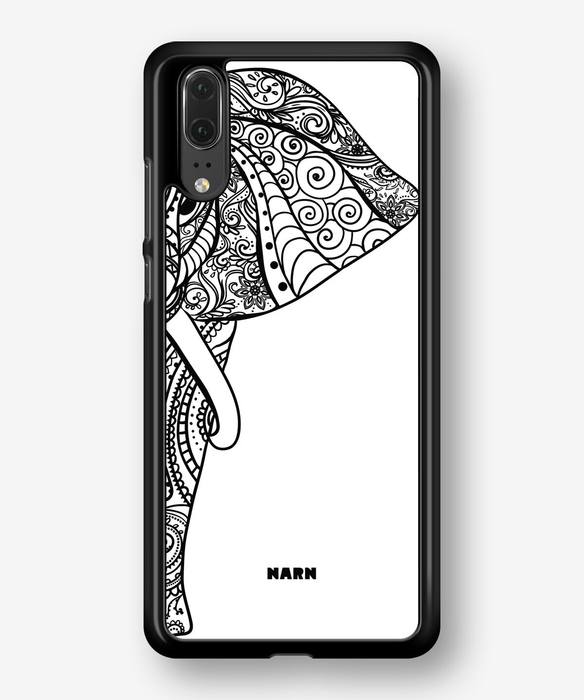 Huawei P20 Hard Case – Mandala Elephant - View 1