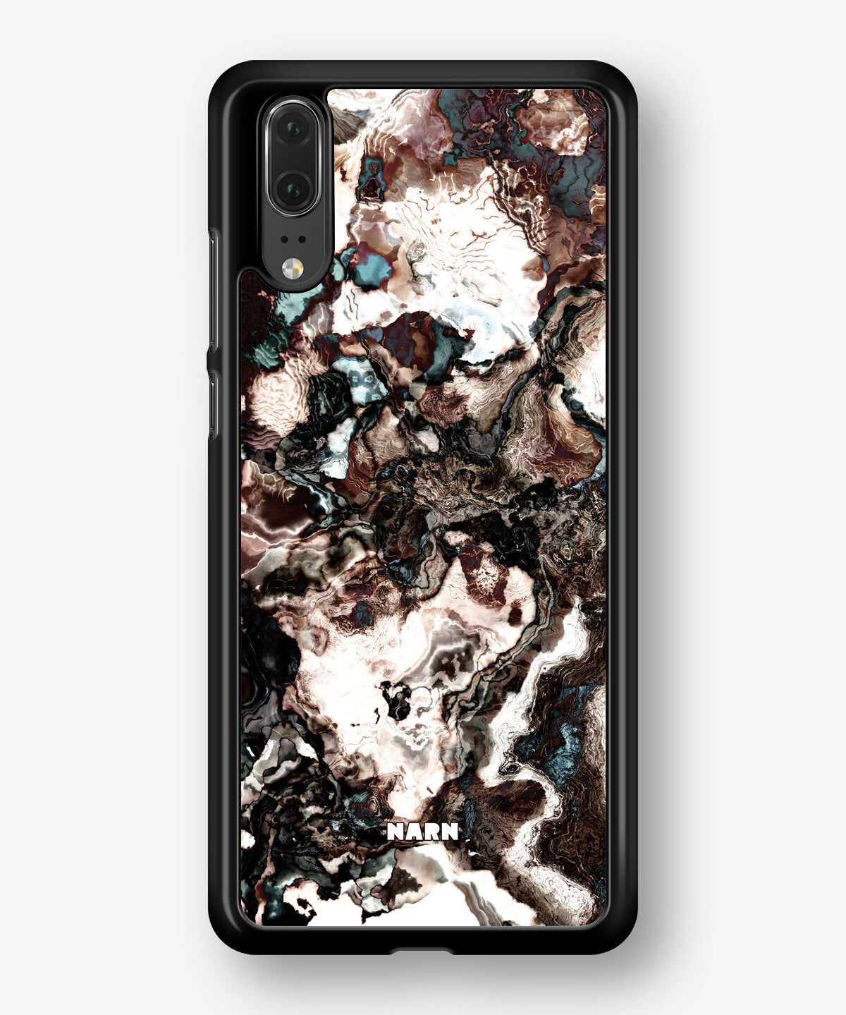 Huawei P20 Hard Case – Marble Brown - View 1