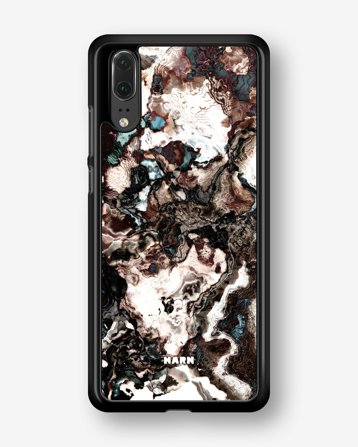 Huawei P20 Hard Case – Marble Brown - View 1
