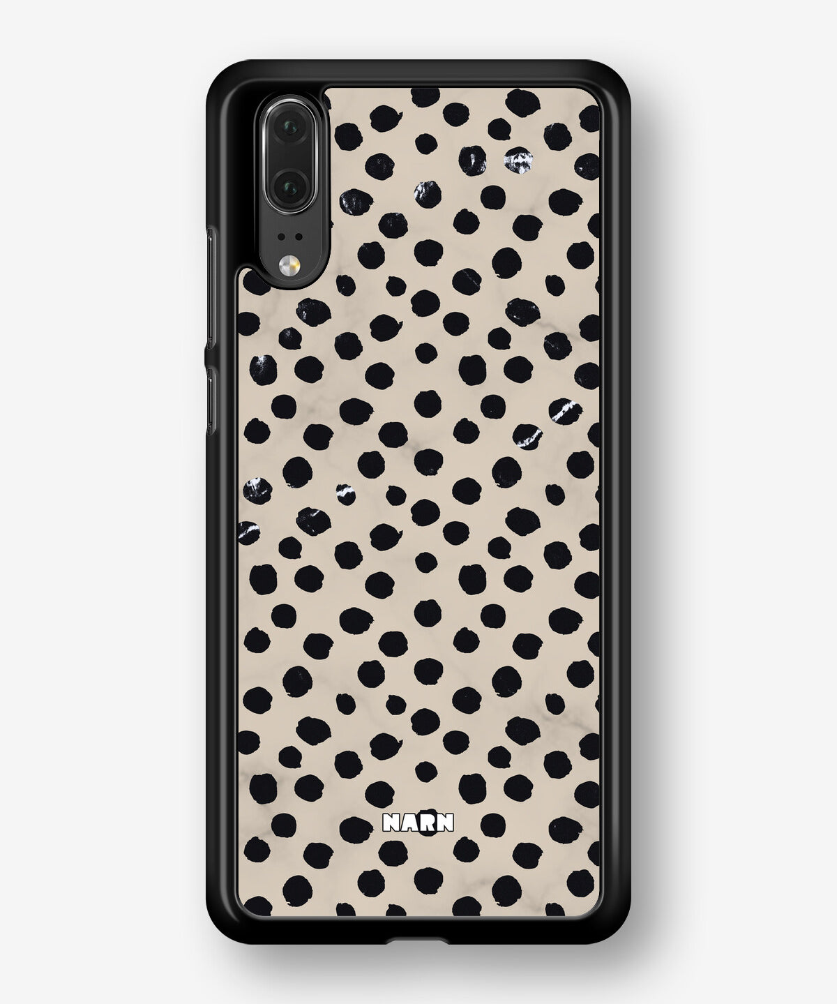 Huawei P20 Hard Case – Marble Dots - View 1