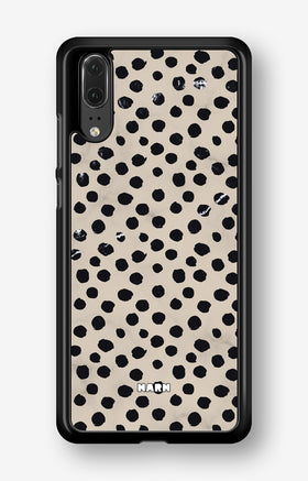 Huawei P20 Hard Case – Marble Dots - View 1