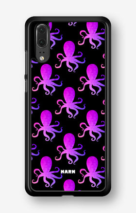 Huawei P20 Hard Case – Octopus Pattern - View 1