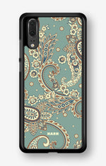 Huawei P20 Hard Case – Paisley Green - View 1