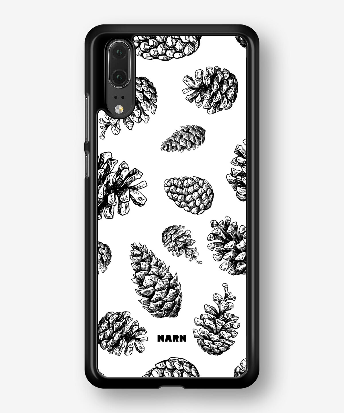 Huawei P20 Hard Case – Pine Cones - View 1