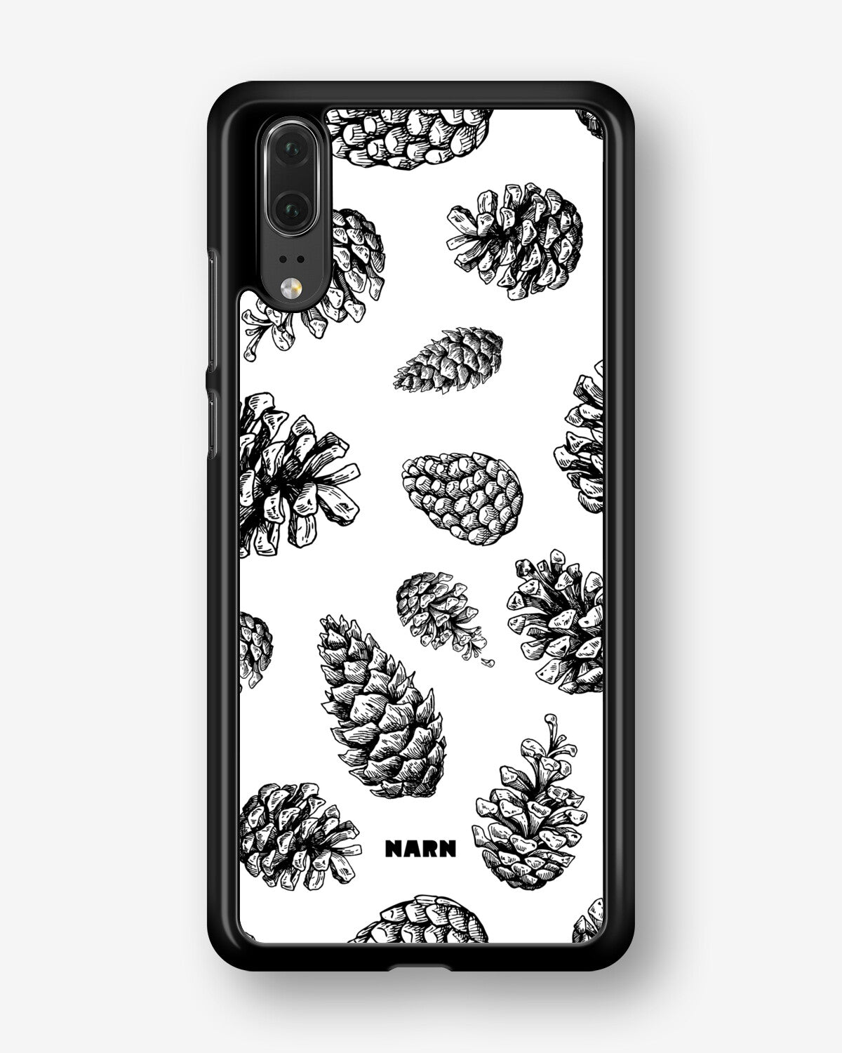 Huawei P20 Hard Case – Pine Cones - View 1