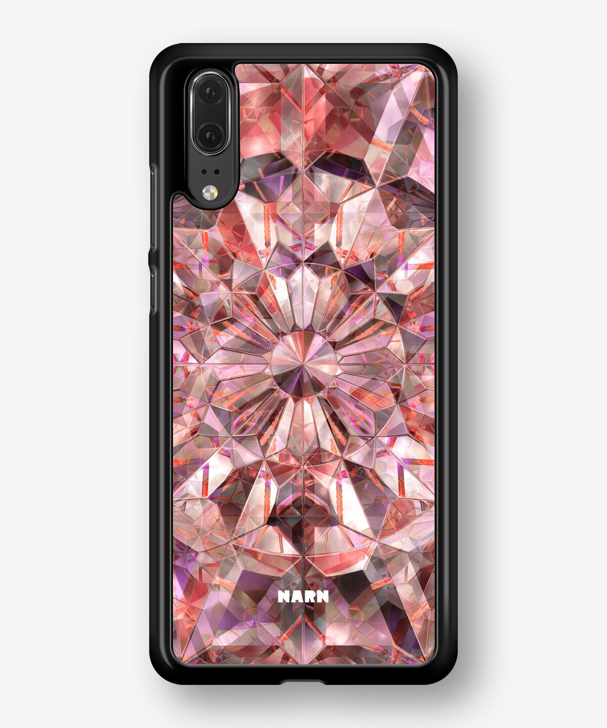 Huawei P20 Hard Case – Pink Crystals - View 1