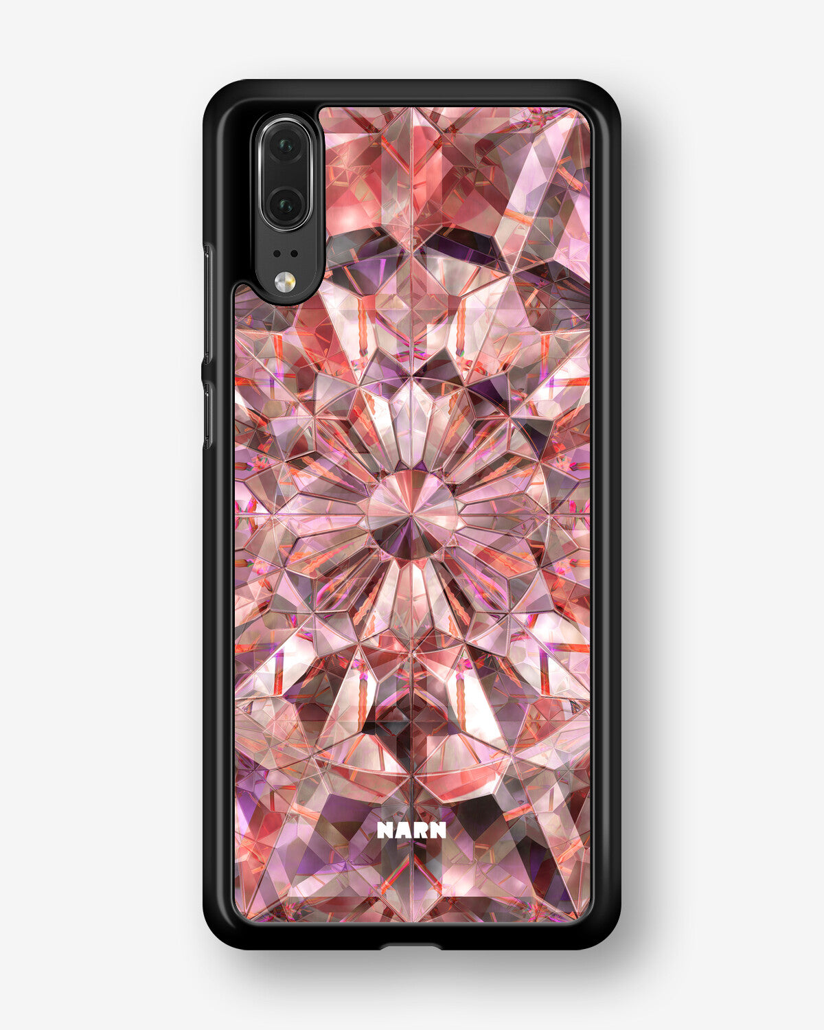 Huawei P20 Hard Case – Pink Crystals - View 1