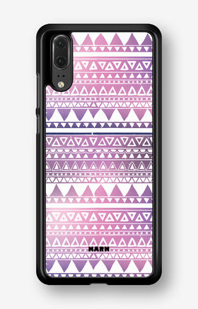 Huawei P20 Hard Case – Purple Aztec - View 1