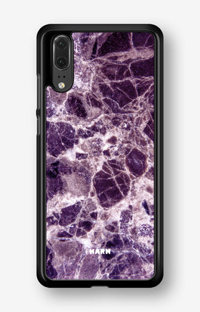 Huawei P20 Hard Case – Purple Marble - View 1