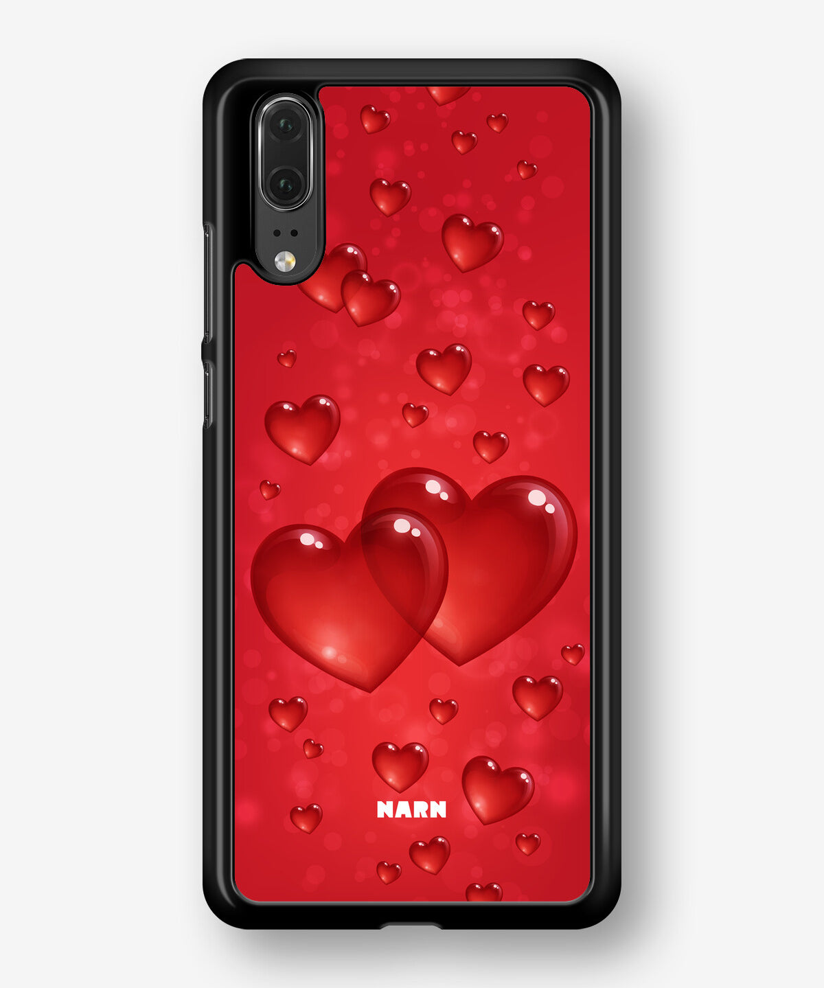Huawei P20 Hard Case – Red Romance - View 1