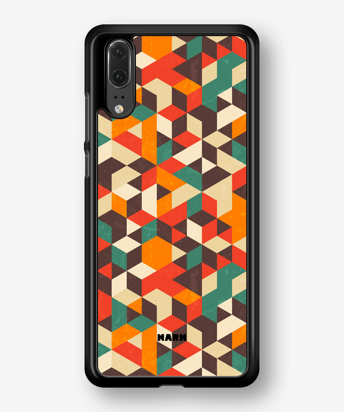 Huawei P20 Hard Case – Retro Geometric - View 1