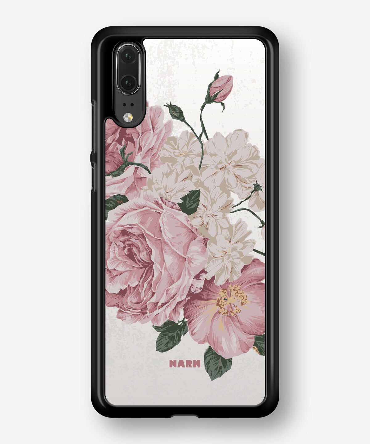 Huawei P20 Hard Case – Roses - View 1